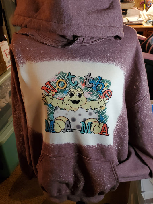 Not The MAMA  Dinosaurs Hoodie