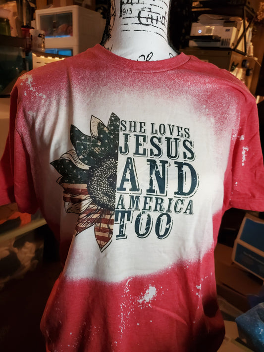 She Loves Jesus & America Too