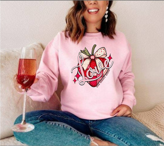 Love you berry much crewneck