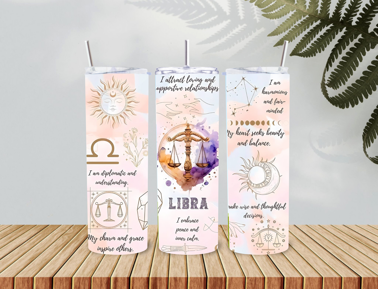 Libra Celestial 20oz Tumbler