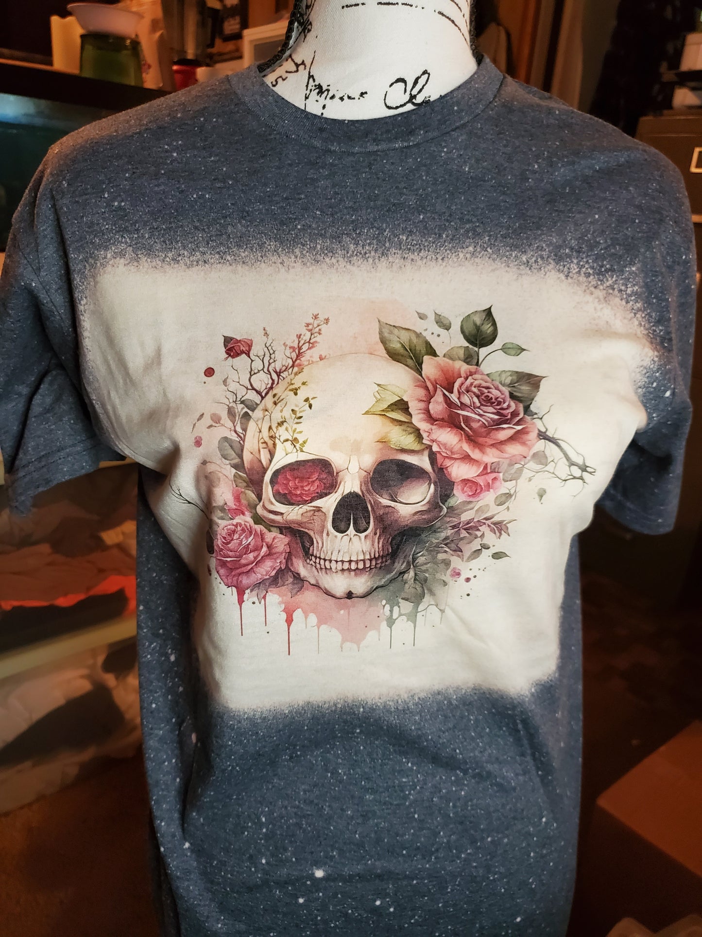 Skull w/ Roses