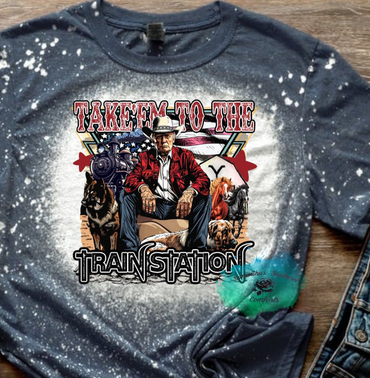 Takem to the Trainstation