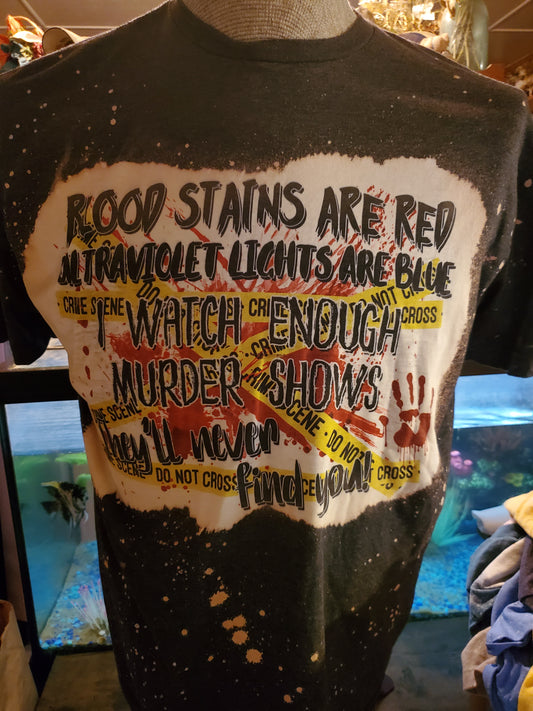 Blood Stains are Red