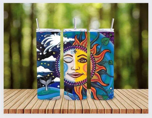 Sun and Moon Tumbler