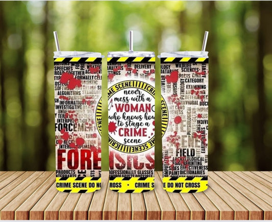 Crime Scene Tumbler