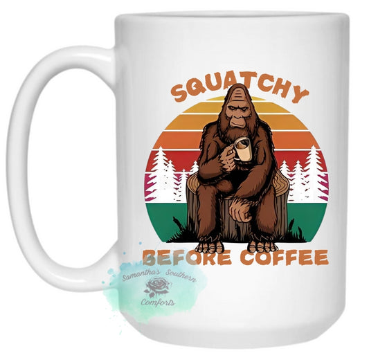 Squatchy Before Coffee