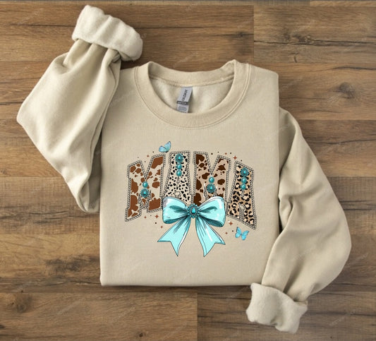 Western Coquette Mama Crewneck