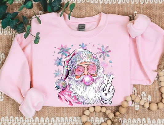 Peace Santa Crewneck