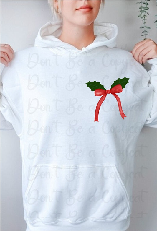 Christmas Cherry Coquette Hoodie