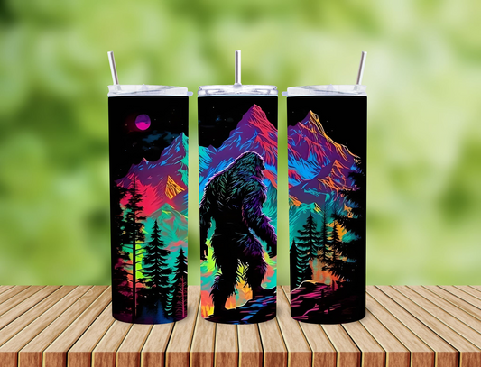 Sasquatch Bigfoot 20oz Tumbler