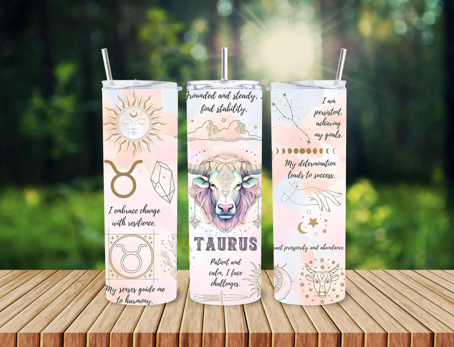 Taurus Celestial 20 oz Tumbler